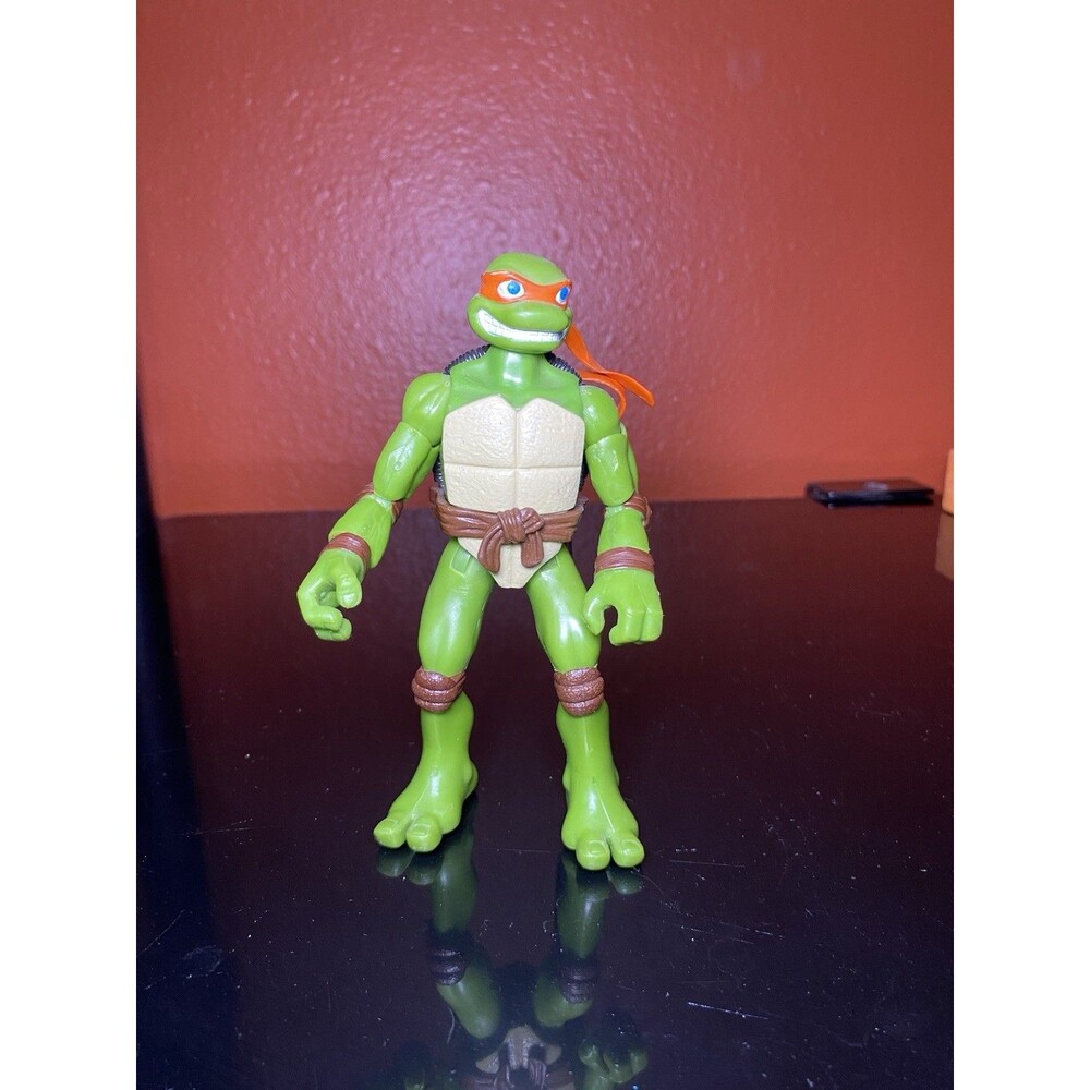 Vintage 2006 TMNT Michelangelo Action Figure Playmates Toys 5"